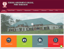 Tablet Screenshot of fgcportharcourt.com